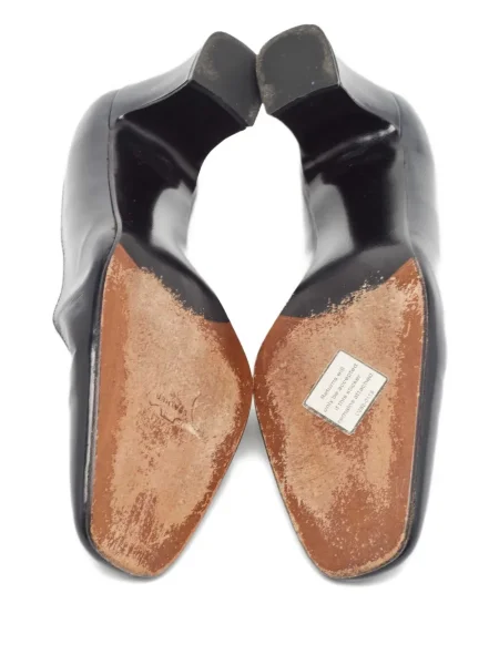 Pantofi cu toc Stuart Weitzman din piele de lac albastru