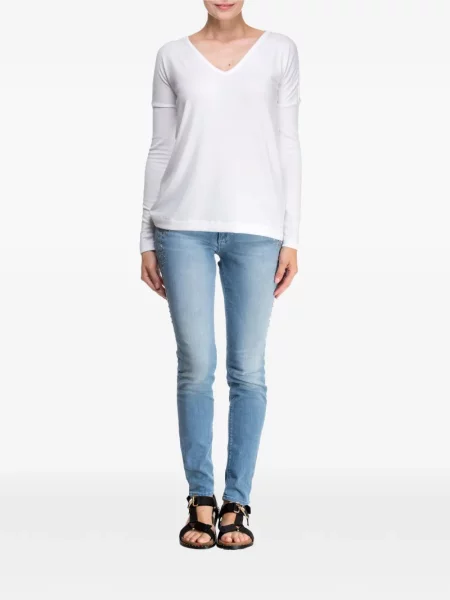 Skinny fit džínsy Black Orchid čierna