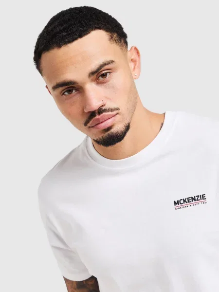 Mckenzie T-Shirt Ess biała