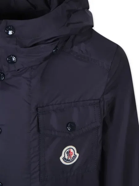 Płaszcz przeciwdeszczowy dziecięcy Moncler Enfant niebieski