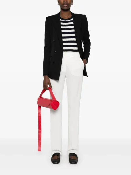 Pantaloni Max Mara alb