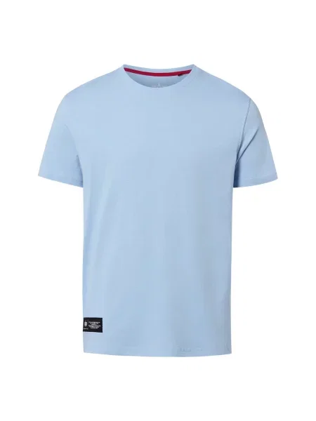 Alpha Industries Koszulka Mężczyźni nadruk S niebieski