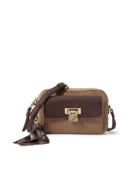 STEVE MADDEN Geantă de umăr Bcolete ciocolatiu / taupe gri