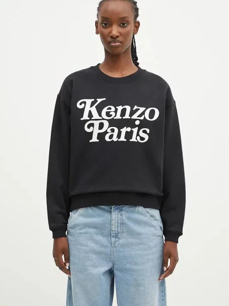 Kenzo hanorac de by Verdy Regular Sweatshirt femei cu imprimeu negru