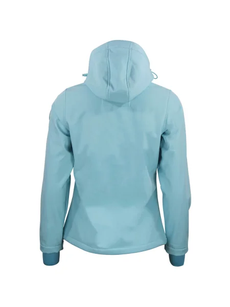 Geacă Peak Mountain softshell albastru