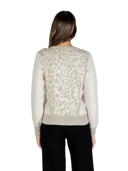 Pulover Liu Jo Sport cu model leopard negru