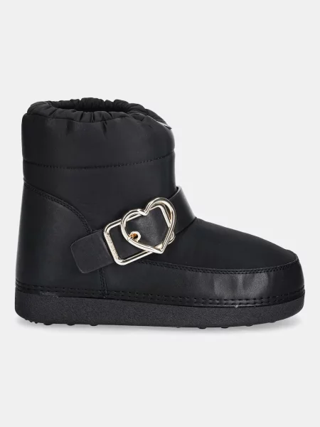 Love Moschino śniegowce czarny