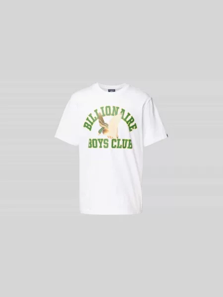 T-shirt z nadrukiem z logo Billionaire Boys Club biała
