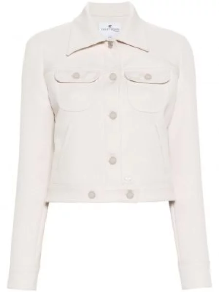 Kurtka jeansowa Courreges o krotszym kroju