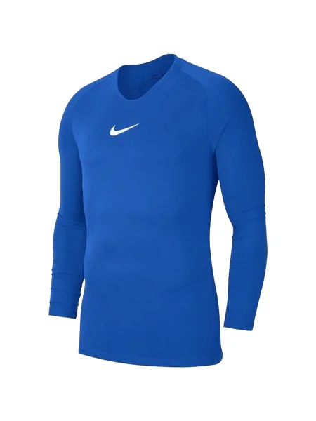 Tričko s dlhými rukávmi Nike modrá