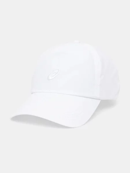 Kšiltovka Asics černá s aplikací bílá