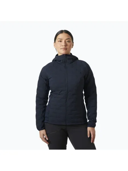 Geacă de navigație pentru femei Helly Hansen HP Hybrid Stretch Insulator navy albastru închis