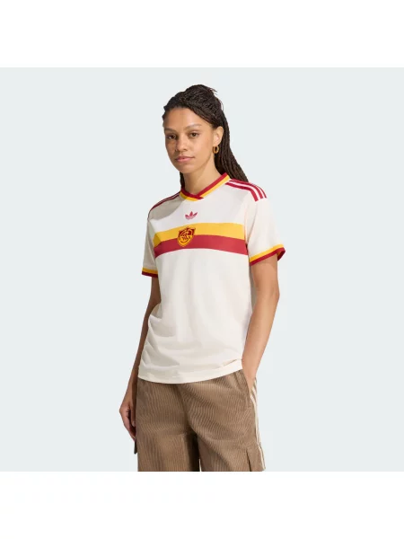 Koszulka wyjazdowa AS Roma biała