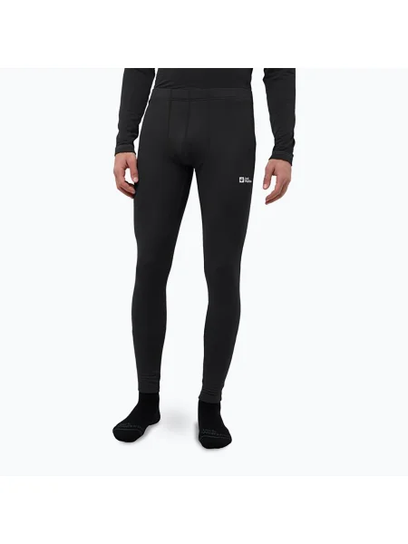 Férfi Jack Wolfskin Infinite Warm termikus nadrág fekete. Méret: XL fekete