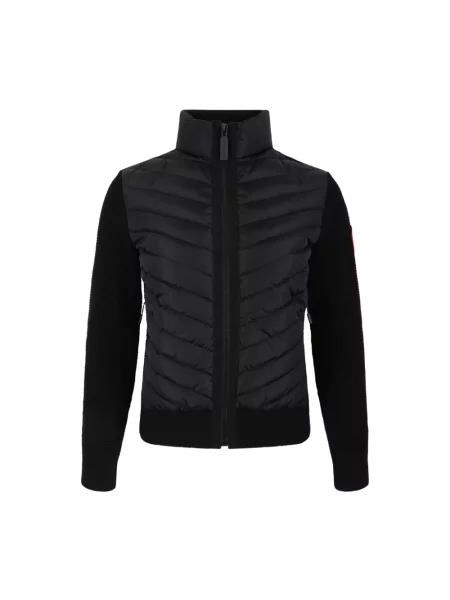 Kurtka Canada Goose wełniana pikowana czarna