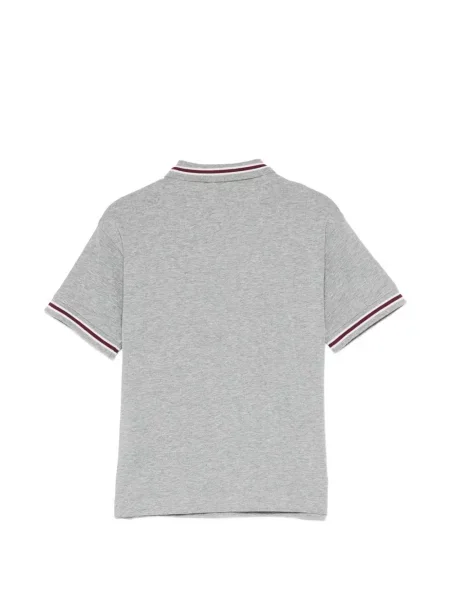 Koszulka polo dziecięca Emporio Armani szara