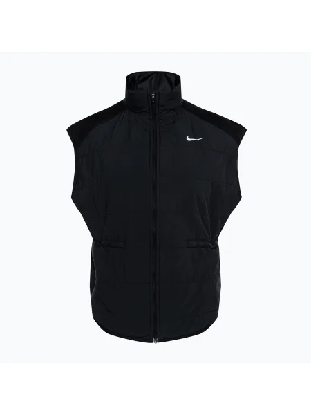 Vestă Nike alergare negru
