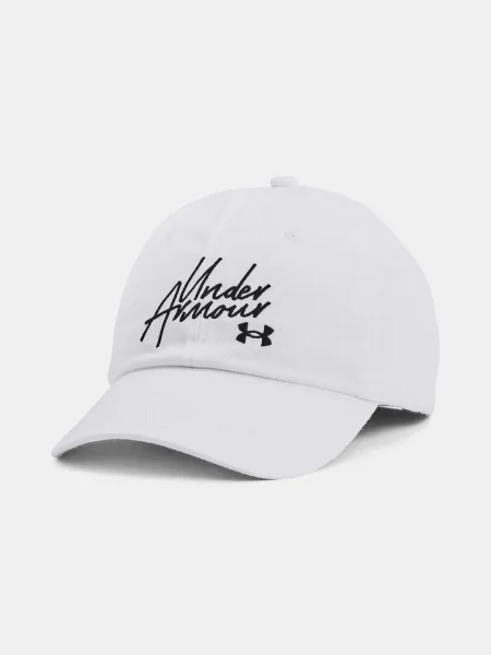 Шапка с козирка Under Armour Favorites с апликация бяло