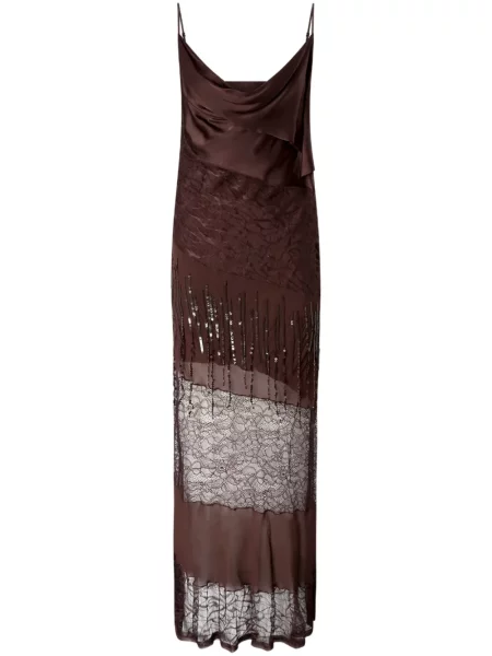 Rochie maxi Pinko de costum maro
