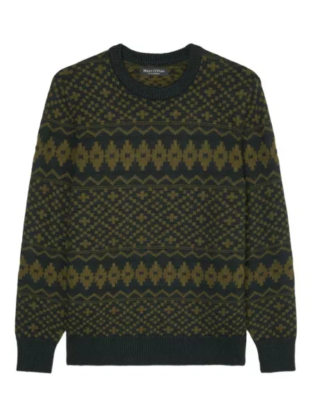 Pulover Marc O'polo cu decolteu rotund albastru