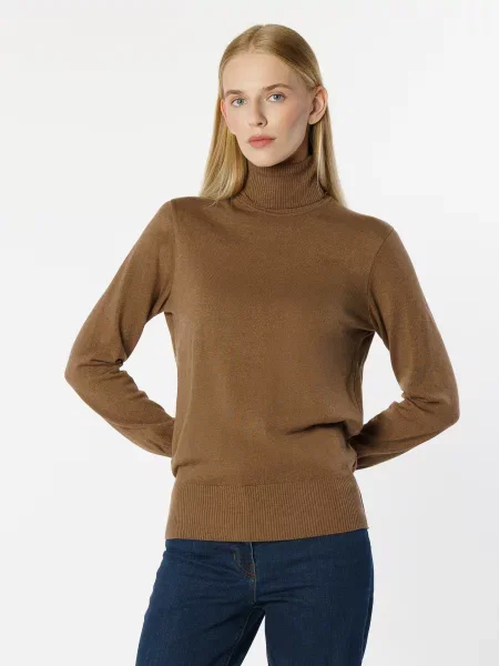 Водолазка Arber коричневий