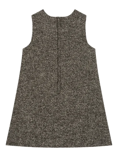 Sukienka dziecięca Dolce And Gabbana brązowa