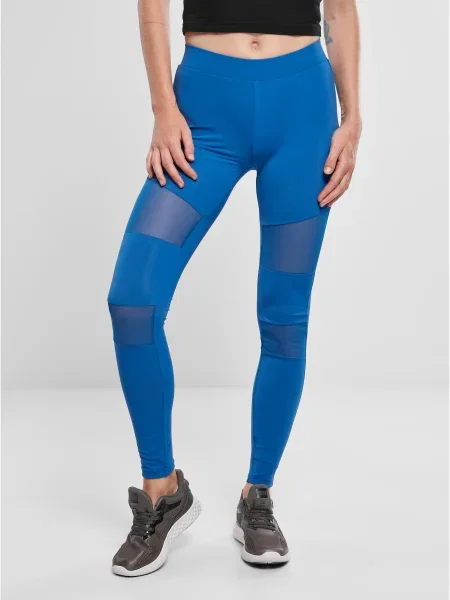 Leggings Urban Classics plasă albastru
