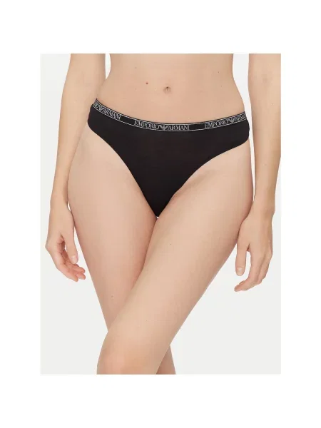 Hlačke Emporio Armani Underwear črna