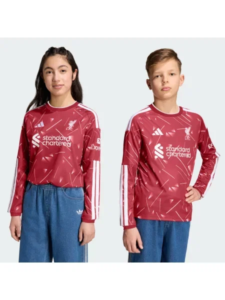Koszulka podstawowa dla dzieci Liverpool FC z długim rękawem