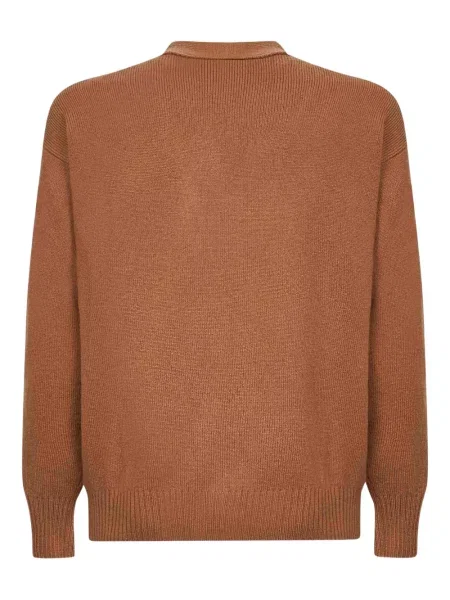 Cardigan D4.0 cu decolteu în V maro