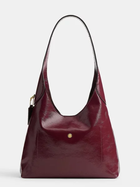 Coach сумочка hobo шкіряна Glazed Leather Brooklyn 28