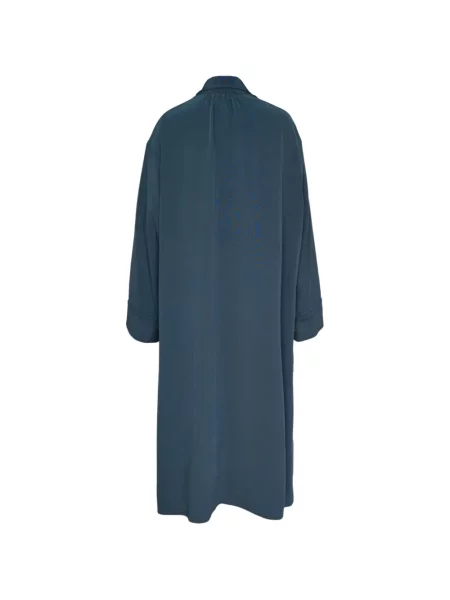 Rochie midi Y's drapată albastru