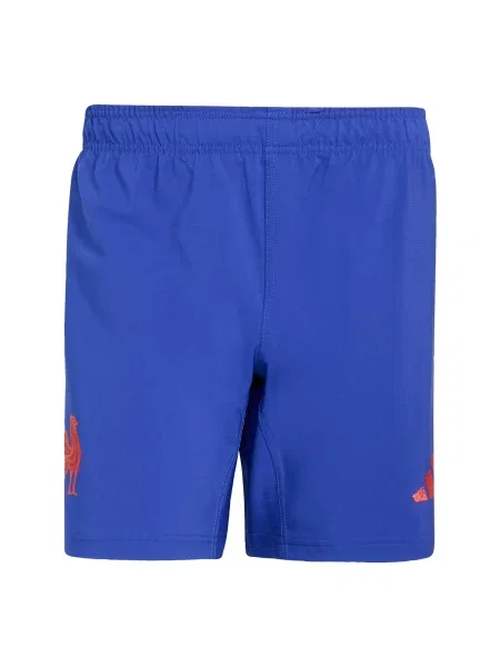 ADIDAS PERFORMANCE Sportovní kalhoty Frankreich kobaltová modř / tmavě červená bílá