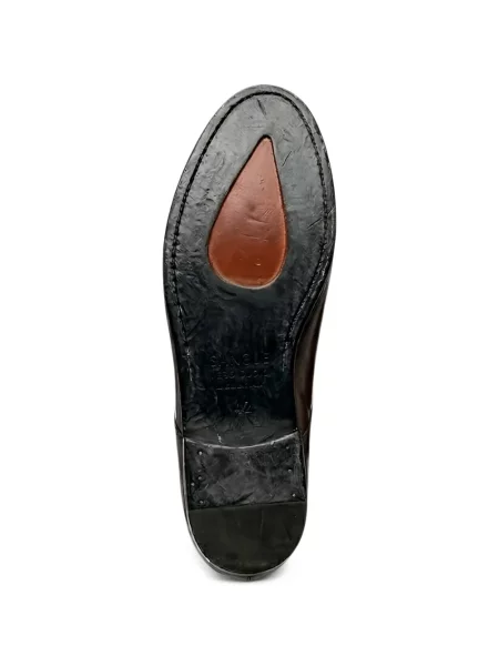 Pantofi derby Sangue din piele negru