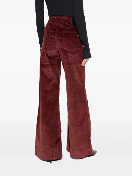 Blugi evazați Rag & Bone de catifea cord