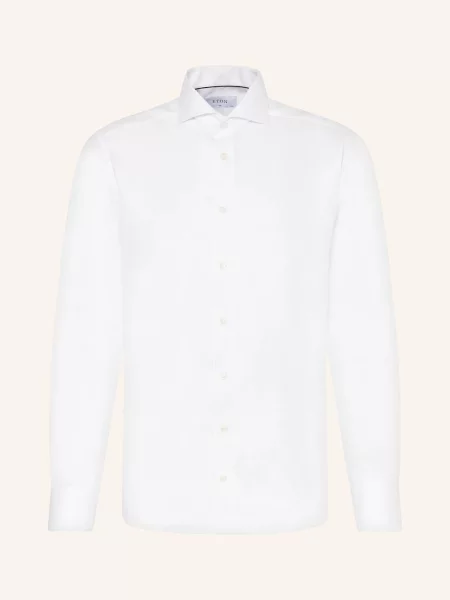 Eton Košile Slim Fit bílá
