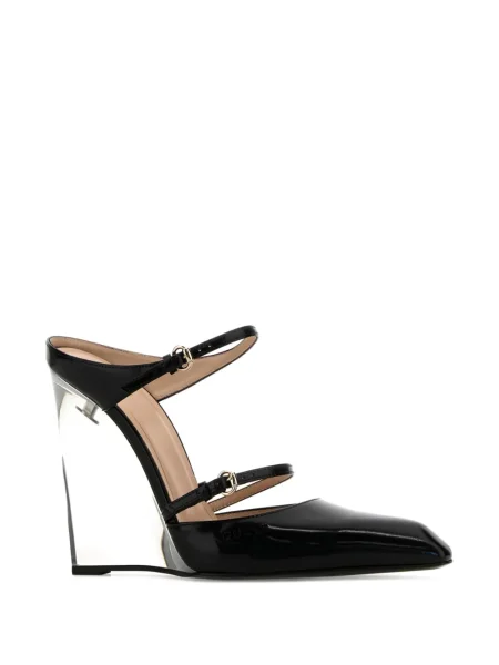 Papuci tip mules Gucci negru