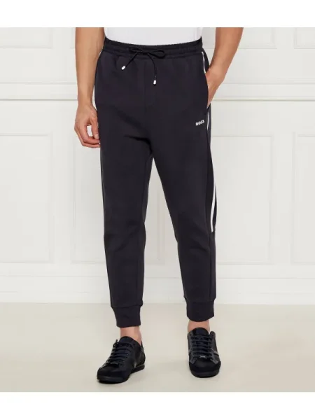 BOSS GREEN Pantaloni de trening Hadikonos | regular fit verde