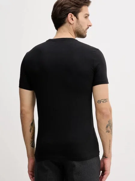 Однотонная футболка Polo Ralph Lauren черная