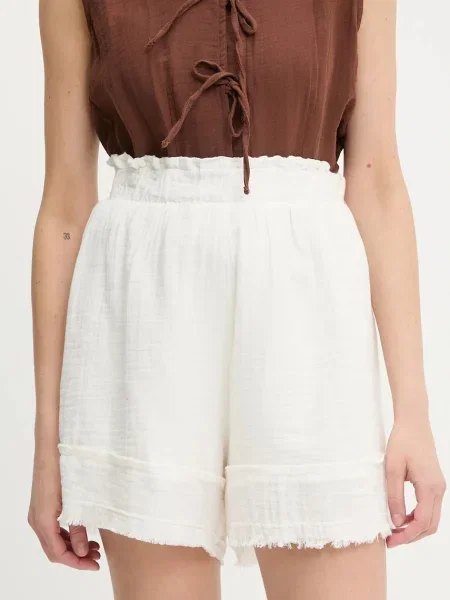Kraťasy Answear Lab high waist béžová
