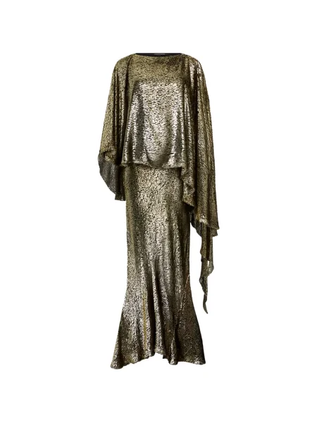 Rochie Roberto Cavalli de costum auriu
