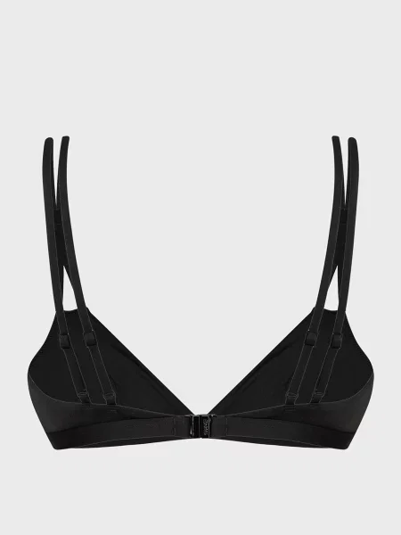 Длинная линия купальник Calvin Klein черный