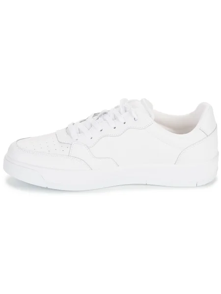 Pantofi Tommy Jeans din piele alb
