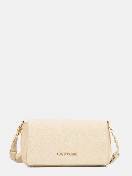 Geantă LOVE MOSCHINO Bej alb