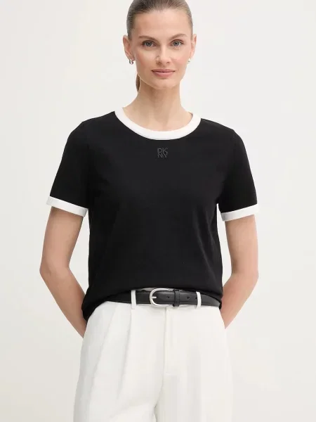 Тениска Dkny дамска черно