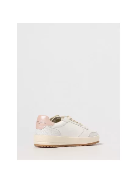 Sneakersy Philippe Model do tenisa skórzane biznesowe różowe