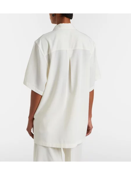 Tricou polo Toteme alb