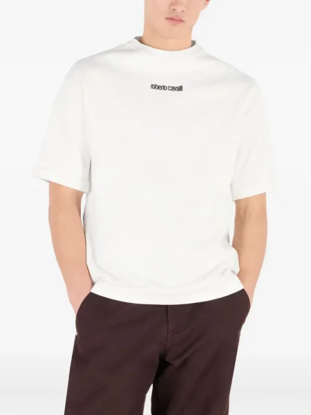 Tricou Roberto Cavalli alb