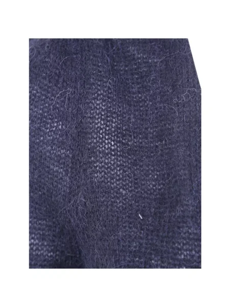 Sweter Twinset wełniany niebieski