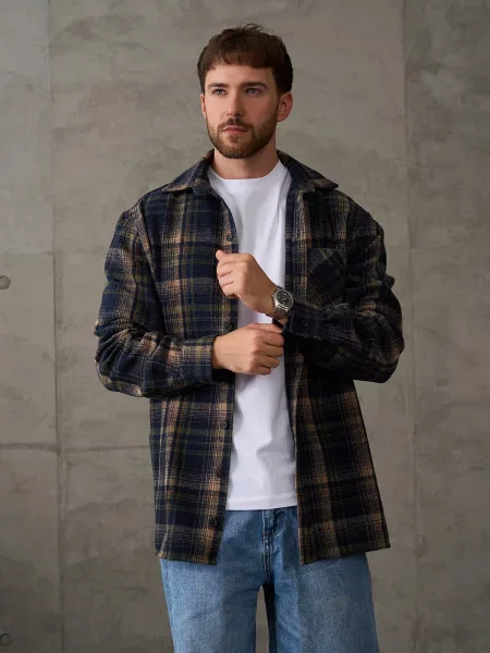 Вовняна Сорочка ISSA Plus мультиколор